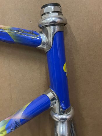 Used CBT Italia Millennium Frameset 1980 Road & Gravel, Blue — image 4 of 8