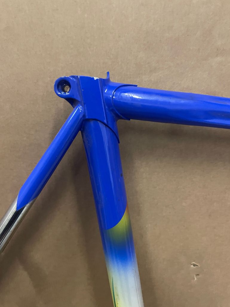 Used CBT Italia Millennium Frameset 1980 Road & Gravel, Blue — image 6 of 8
