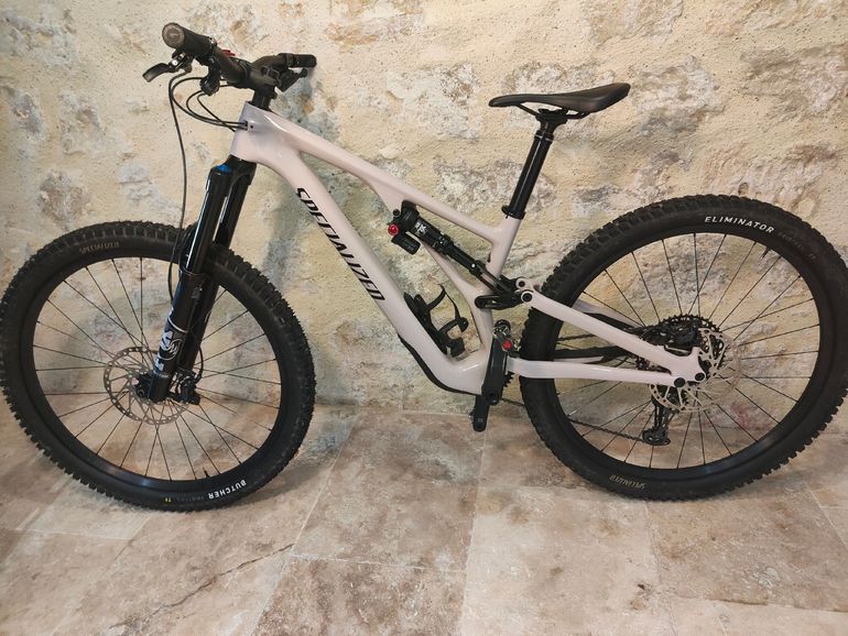 Used Specialized Stumpjumper EVO Comp 2021 2021 Mountainbike, Light Gray, 29 — image 2 of 3