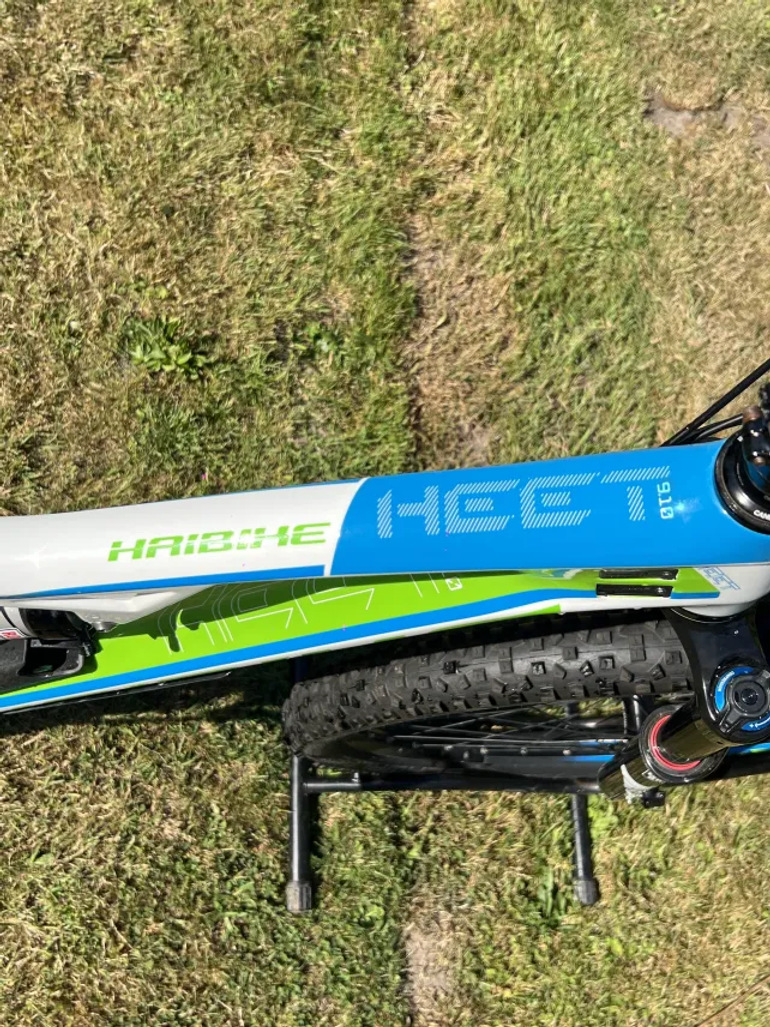 Used Haibike Heet 9.10 Carbon 2017 Mountainbike, White — image 12 of 12