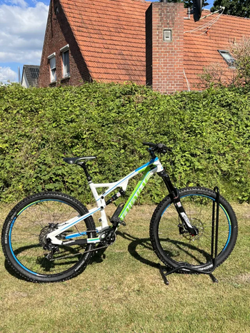 Used Haibike Heet 9.10 Carbon 2017 Mountainbike, White — image 2 of 12