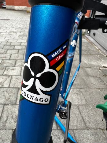 Used Colnago Dream LUX Frameset 1999 Road & Gravel, Blue — image 15 of 19