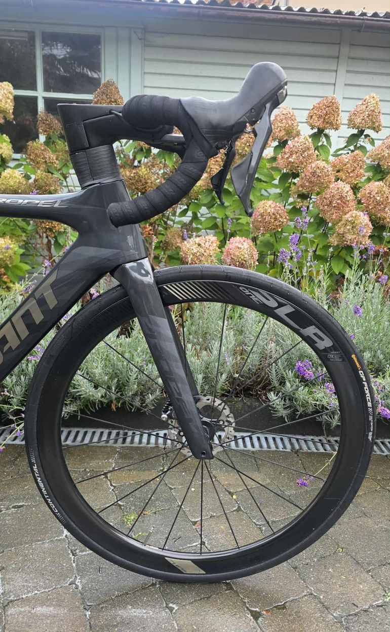 Used Giant Propel Advanced 1 Disc 2019 2019 Road & Gravel, Light Gray — image 5 of 16