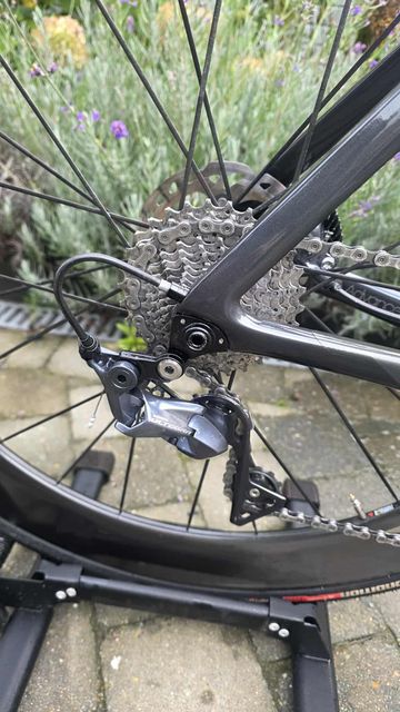Used Giant Propel Advanced 1 Disc 2019 2019 Road & Gravel, Light Gray — image 8 of 16