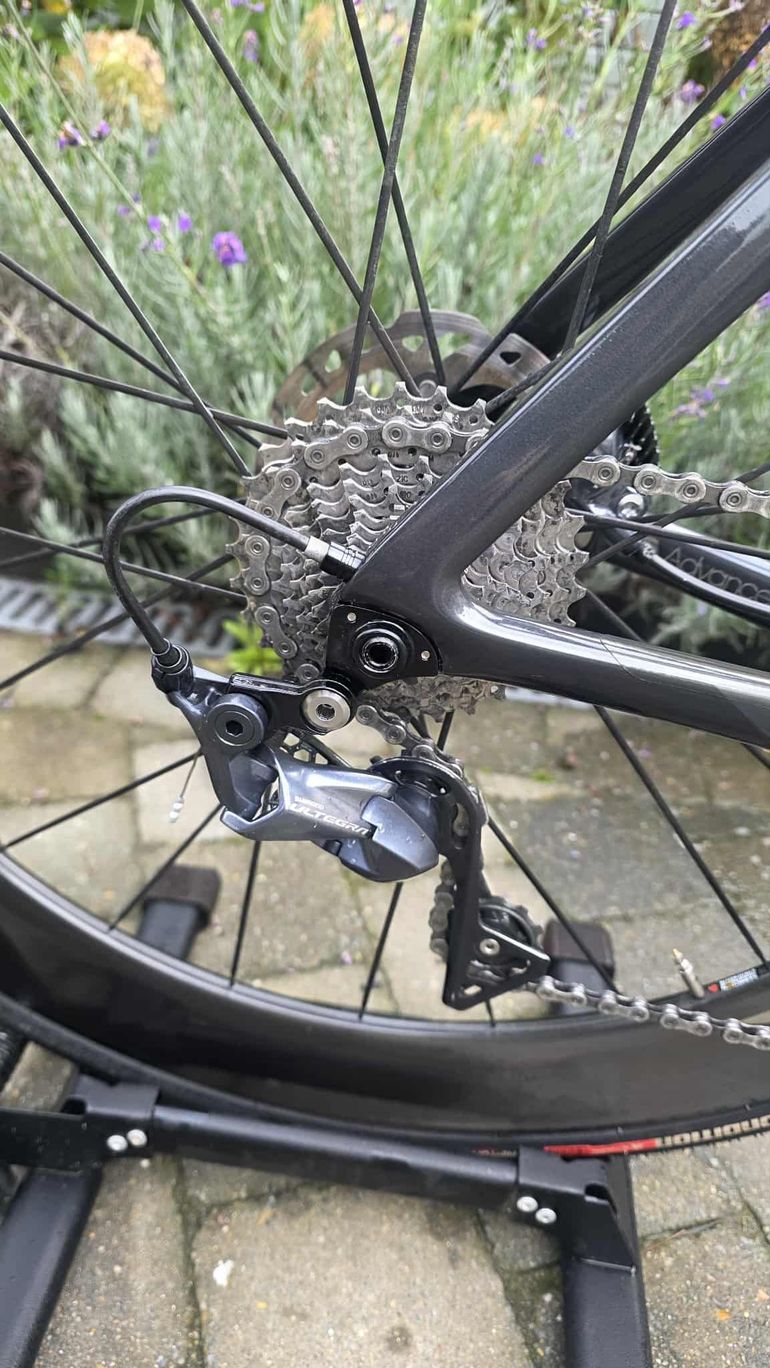 Used Giant Propel Advanced 1 Disc 2019 2019 Road & Gravel, Light Gray — image 8 of 16