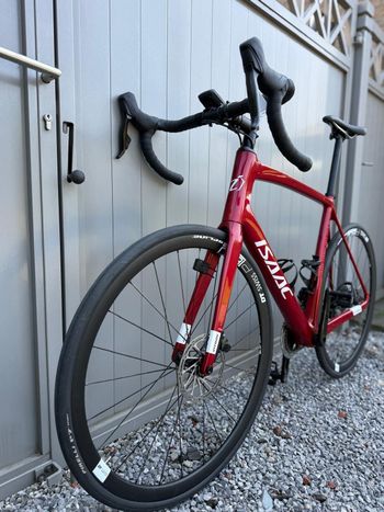 Used Isaac Vitron 2022 2022 Road & Gravel, Red — image 5 of 6