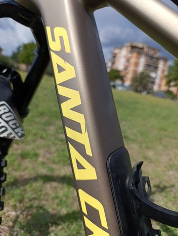 Used Santa Cruz Carbon C Gx 2024 Mountainbike, Light Gray — image 5 of 10