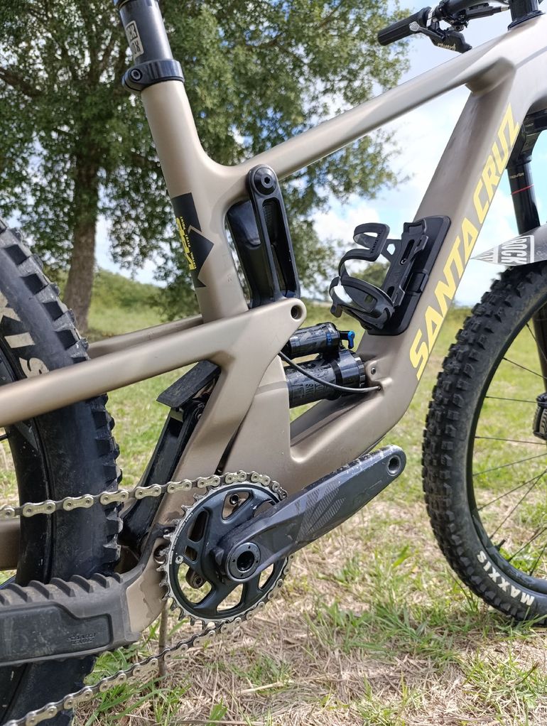 Used Santa Cruz Carbon C Gx 2024 Mountainbike, Light Gray — image 9 of 10