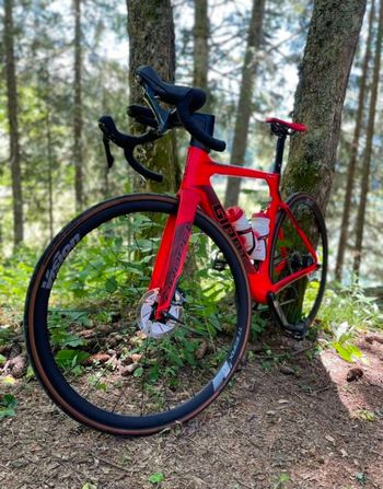 Used Giant Propel Advanced Disc 2018 2018 Road & Gravel, Orange — image 2 of 3