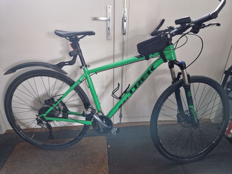 Used Trek X-Caliber 7 2017 2017 Mountainbike, Green, 29 — image 2 of 6