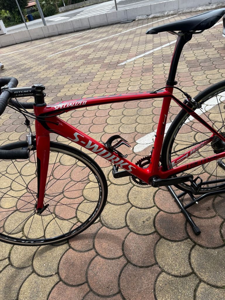Used Specialized Tarmac SRAM Red 2015 Road & Gravel, Red — image 5 of 5