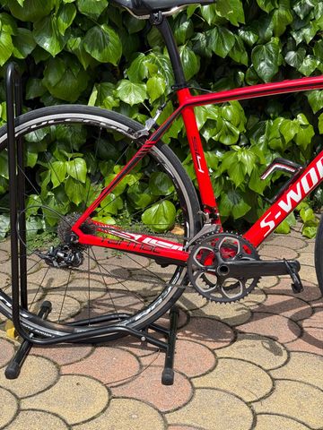 Used Specialized Tarmac SRAM Red 2015 Road & Gravel, Red — image 3 of 5
