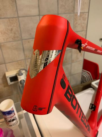 Gebrauchtes Bottecchia EMME4 Frameset 2020 Road & Gravel, Rot — Bild 3 von 11