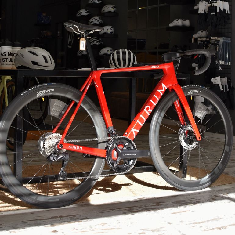 Used Aurum Magma V2 2025 2025 Road & Gravel, Red — image 2 of 4