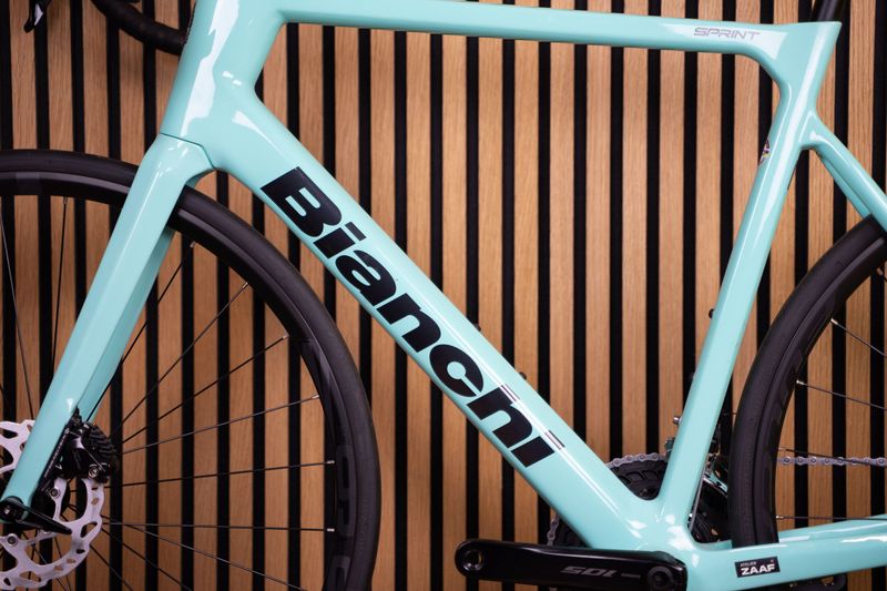 Bianchi Sprint Shimano 105 2025 Road & Gravel usato, Blu — immagine 4 di 9