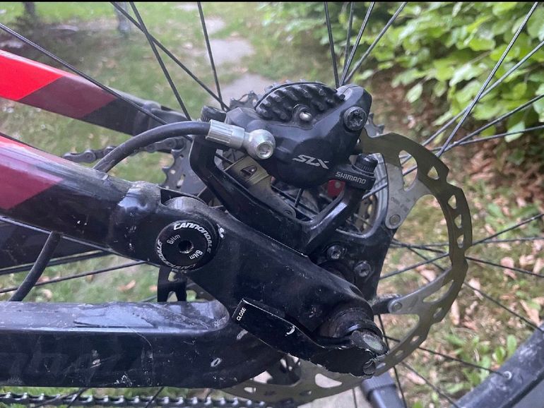 Used Cannondale Jekyll 3 2018 2018 Mountainbike, Red, 27.5 — image 10 of 16