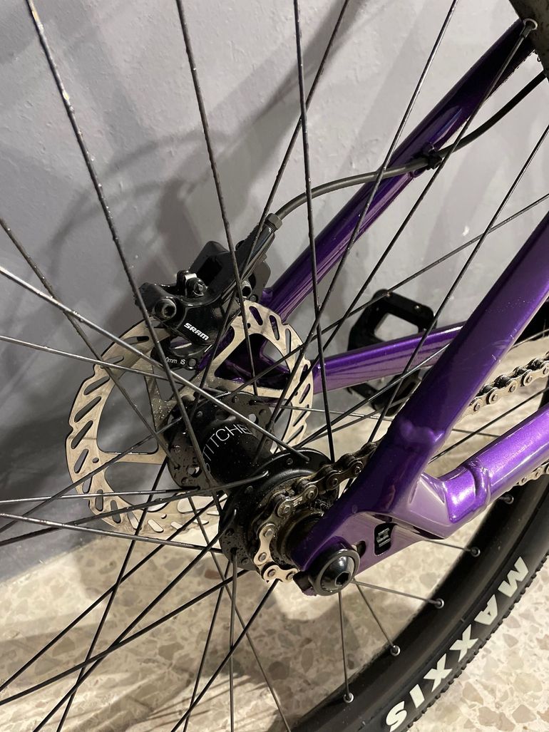 Used Canyon Stitched 360 2021 2021 Mountainbike, Purple, 26 — image 4 of 4