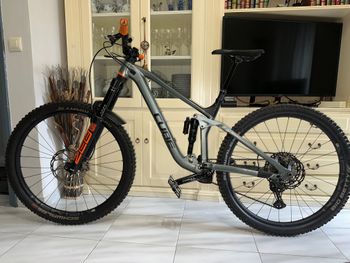 Used CUBE 170 TM 29 2021 Mountainbike, Light Gray — image 3 of 4