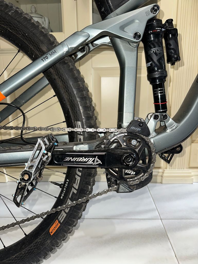 Used CUBE 170 TM 29 2021 Mountainbike, Light Gray — image 1 of 4