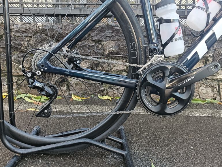 Used Trek Émonda SL 5 Disc 2021 2021 Road & Gravel, Blue — image 2 of 5