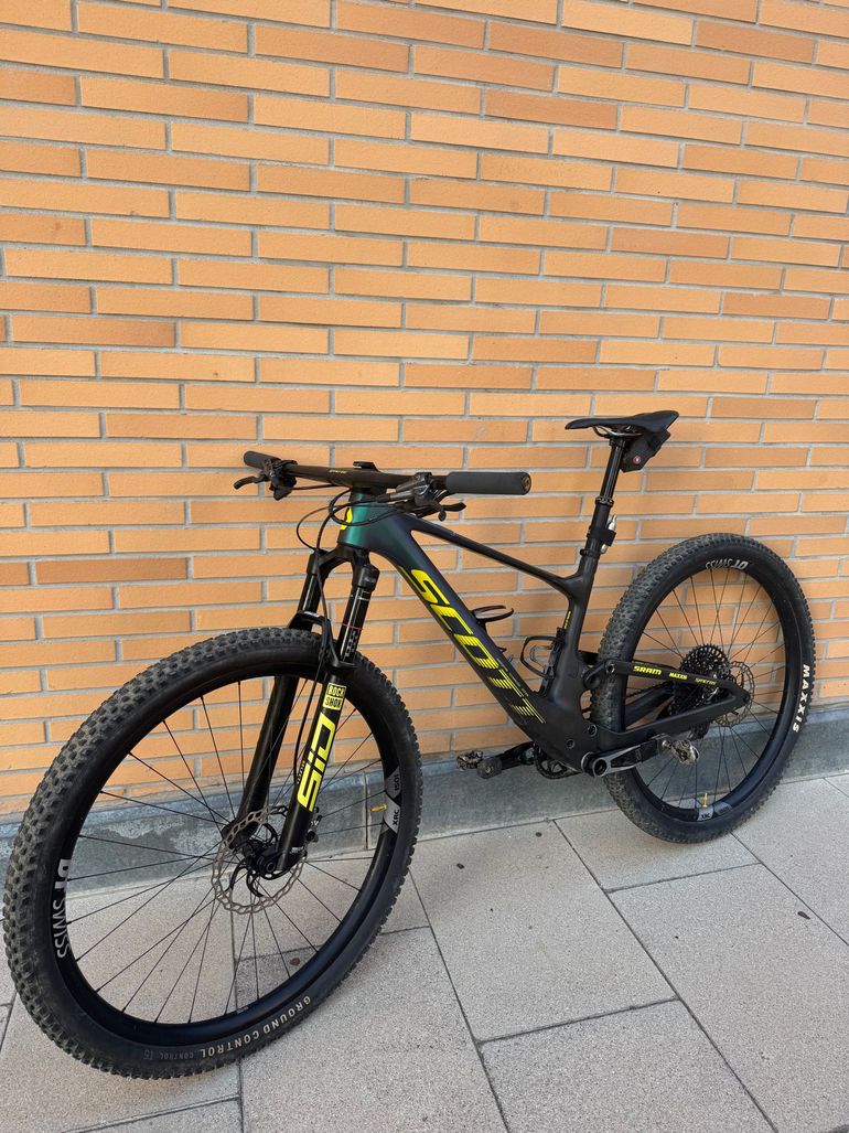 Used Scott Spark SRAM X01 Eagle AXS 2024 Mountainbike, Green — image 2 of 5