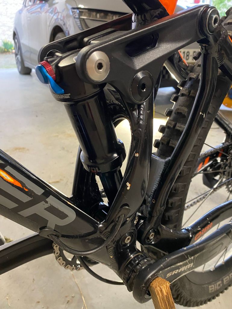 Used Mondraker Foxy Sram Eagle Transmission GX 2021 Mountainbike, Black — image 9 of 18