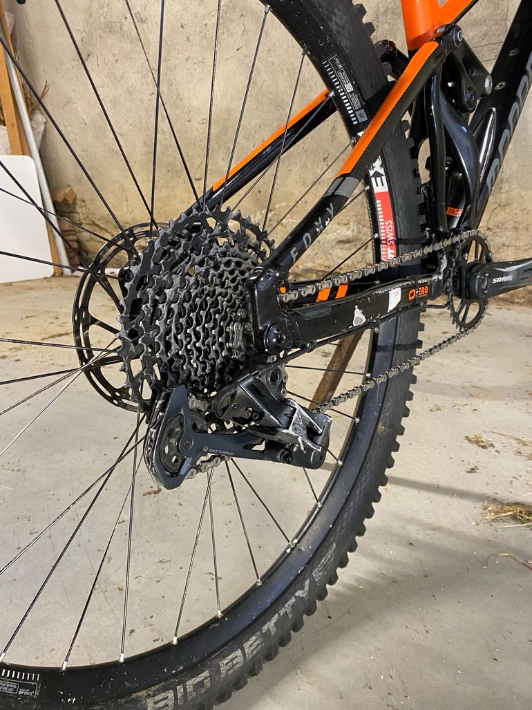 Used Mondraker Foxy Sram Eagle Transmission GX 2021 Mountainbike, Black — image 4 of 18