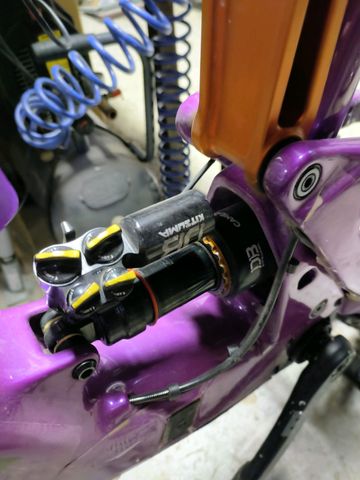 Gebrauchtes Santa Cruz HECKLER SL SRAM GX 2024 Mountainbike, Violett, Verschieden — Bild 7 von 10