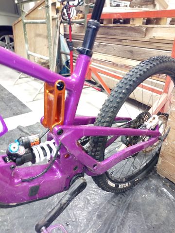 Gebrauchtes Santa Cruz HECKLER SL SRAM GX 2024 Mountainbike, Violett, Verschieden — Bild 2 von 10