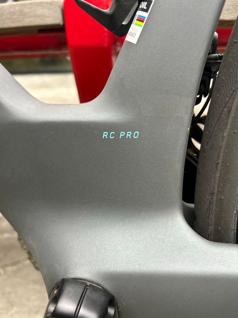 Used Scott Foil RC 10 2025 2025 Road & Gravel, Light Gray — image 5 of 5