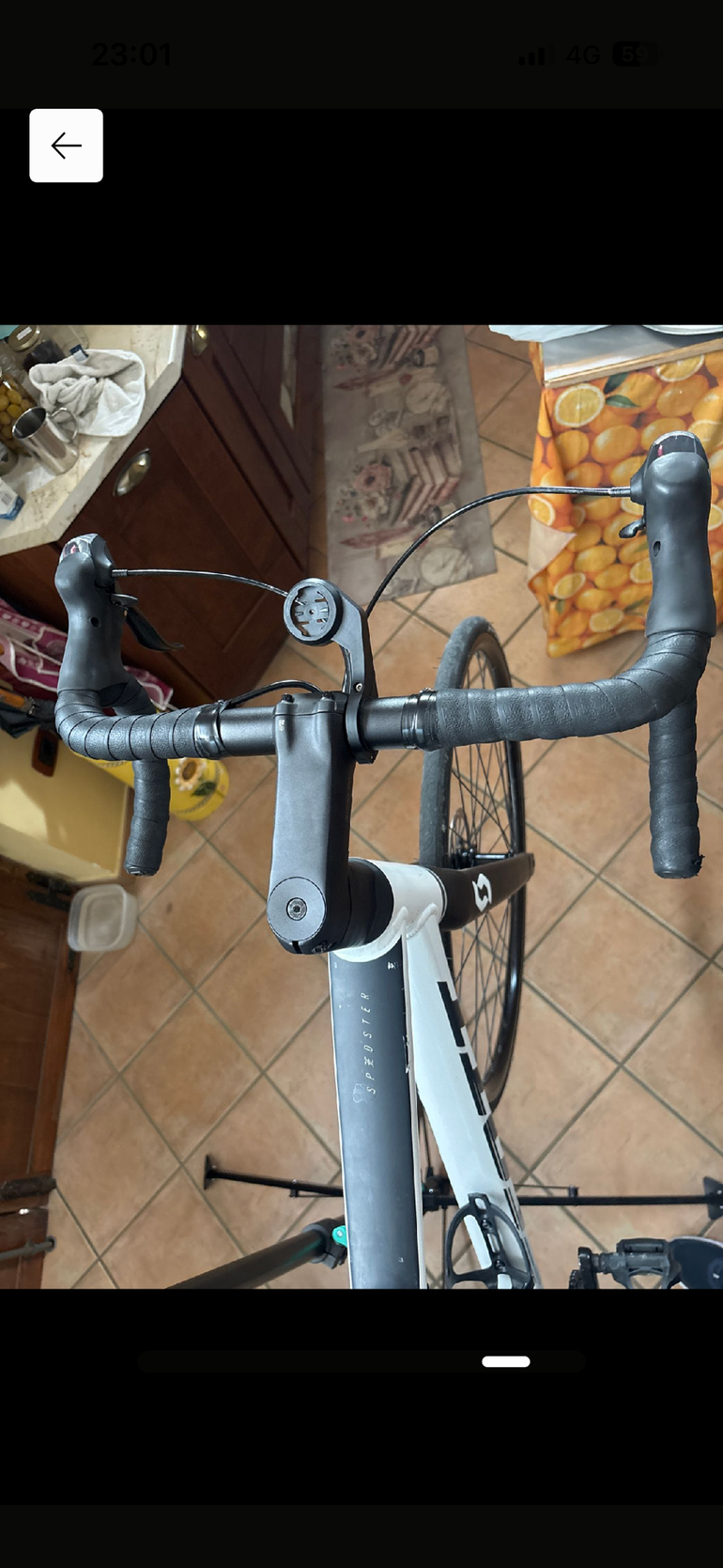 Used Scott Speedster 50 2023 2023 Road & Gravel, White — image 7 of 8