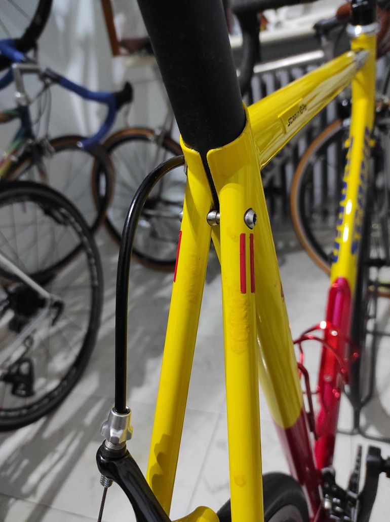 Used SCAPIN KS Pro Racer 1996 Road & Gravel, Red — image 7 of 8