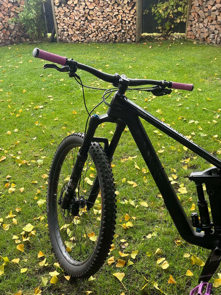 Used Canyon Strive CF 2019 Mountainbike, Black — image 4 of 11