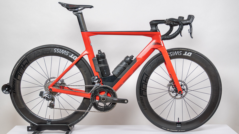 Used BMC Timemachine Road Two 2018 2018 Road & Gravel, Red — image 1 of 4