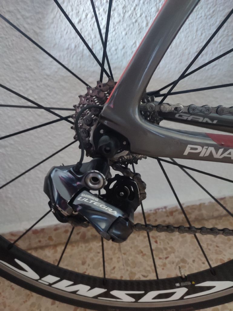 Used Pinarello Gan Shimano Ultegra Di2 2020 Road & Gravel, Light Gray — image 3 of 9