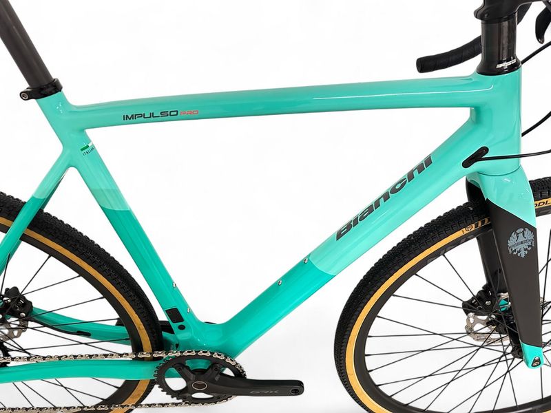 Gebrauchtes Bianchi Impulso Pro GRX 600 2024 2024 Road & Gravel, Grün — Bild 5 von 13