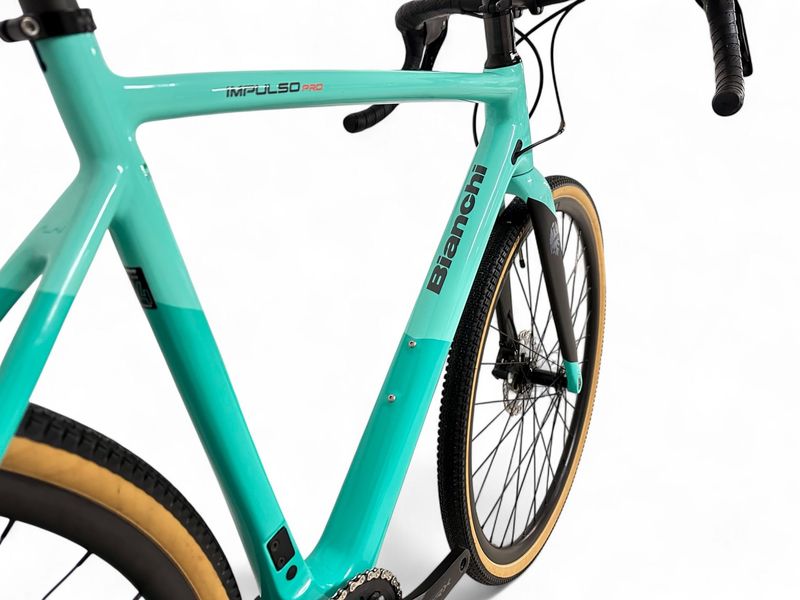 Gebrauchtes Bianchi Impulso Pro GRX 600 2024 2024 Road & Gravel, Grün — Bild 6 von 13