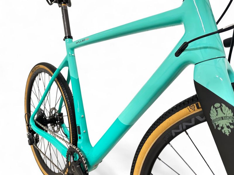 Gebrauchtes Bianchi Impulso Pro GRX 600 2024 2024 Road & Gravel, Grün — Bild 9 von 13