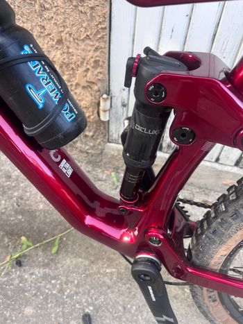 Used R RAYMON FullRay 150 9.0 2024 2024 Mountainbike, Red, 29 — image 9 of 9