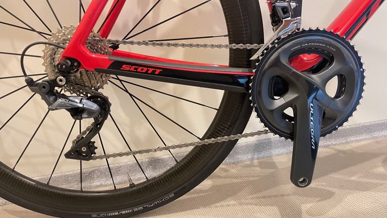 Used Scott Addict 20 2021 2021 Road & Gravel, Red — image 7 of 23