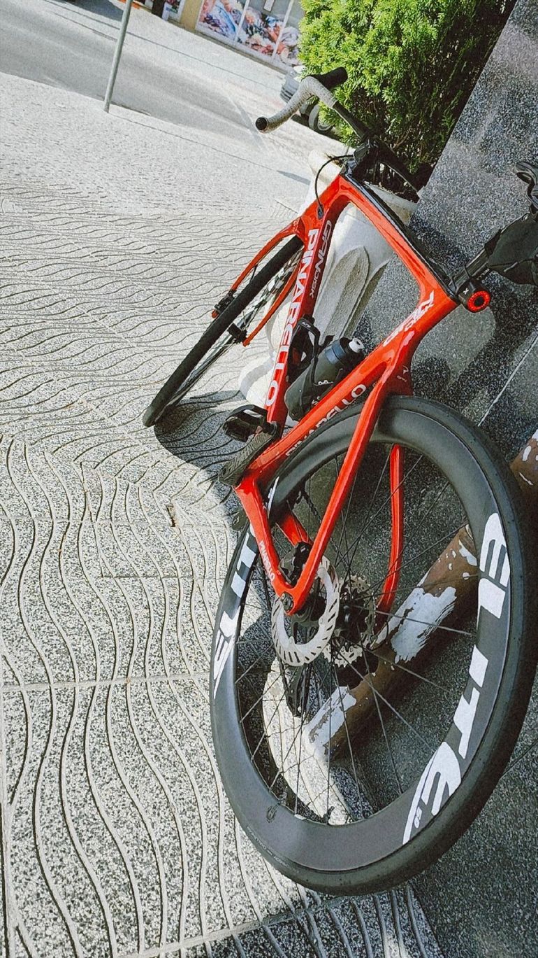 Used Pinarello Gan Shimano 105 Di2 2018 Road & Gravel, Red — image 5 of 7