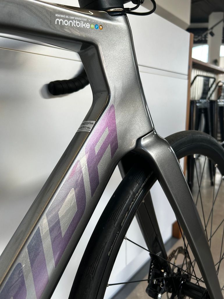Used Merida REACTO LIMITED 2022 2022 Road & Gravel, Light Gray — image 10 of 12