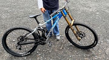 Used Mondraker SUMMUM RR Mullet 2024 2024 Mountainbike, Light Gray, 29, 27.5 — image 1 of 3