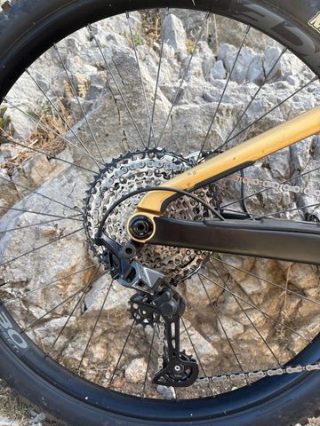 Used Orbea Rallon Shimano SLX 2023 Mountainbike, Orange — image 6 of 10