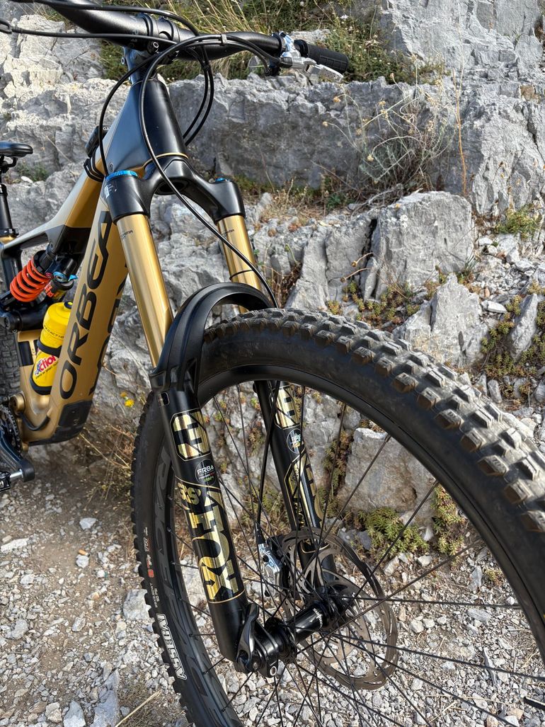 Used Orbea Rallon Shimano SLX 2023 Mountainbike, Orange — image 3 of 10