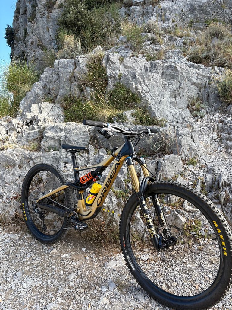 Used Orbea Rallon Shimano SLX 2023 Mountainbike, Orange — image 2 of 10