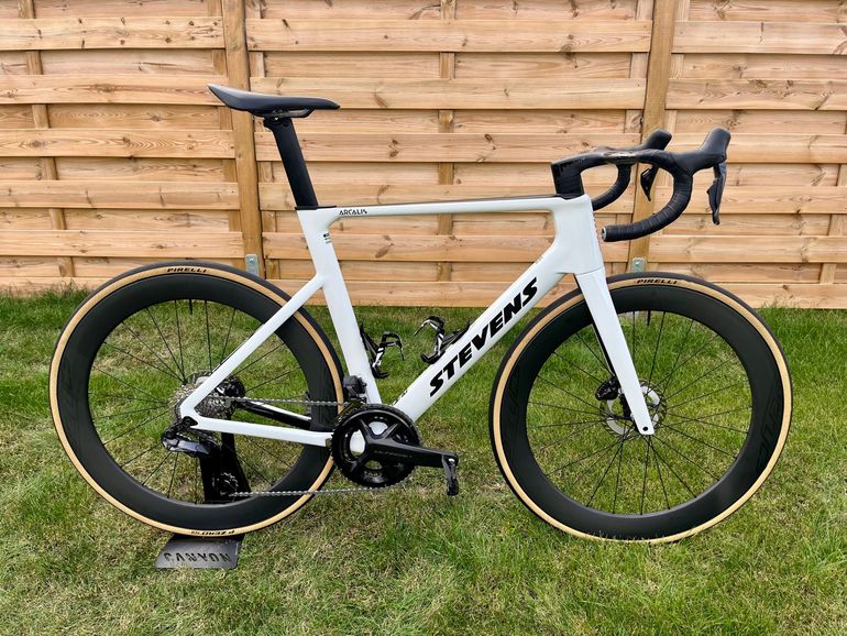 Used Stevens Arcalis Gen 2 2024 Road & Gravel, White — image 1 of 18