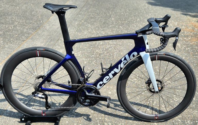 Used Cervélo S5 Red eTap AXS 2023 Frameset 2023 Road & Gravel, Blue — image 6 of 6