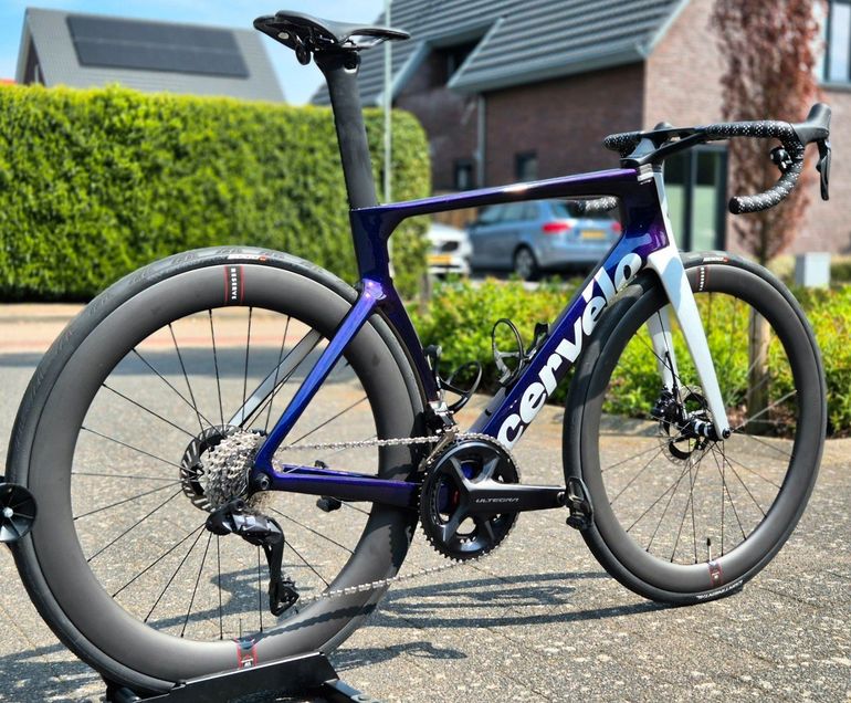 Used Cervélo S5 Red eTap AXS 2023 Frameset 2023 Road & Gravel, Blue — image 5 of 6