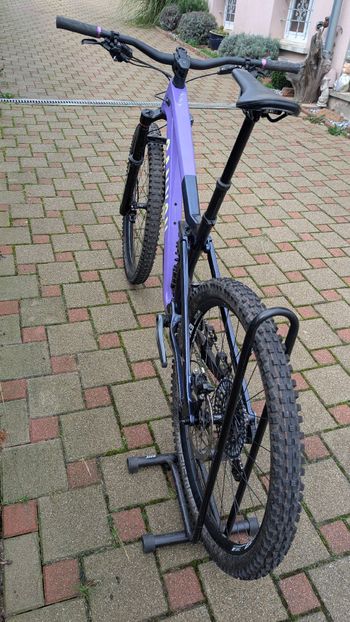 Used Canyon Strive CFR TLD 2023 2023 Mountainbike, Purple, 29 — image 2 of 5